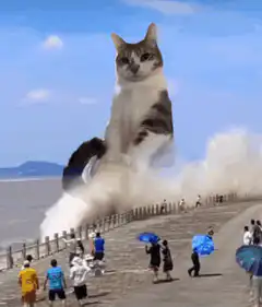 Giant Cat Tsunami