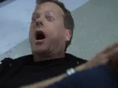 Kiefer Sutherland shocked face
