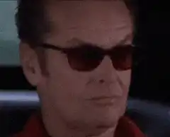 Jack Nicholson facepalm