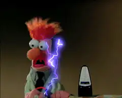Beaker gets electrocuted