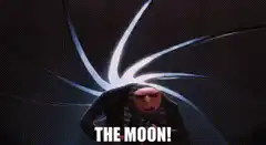 Gru reaches for the moon