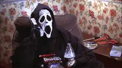 Ghostface chilling and killing