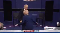 Hillary Clinton trips on stage