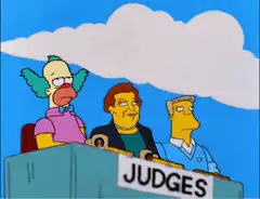 Simpsons judges give perfect scores