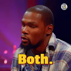 Kevin Durant Both.