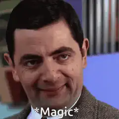 Mr. Bean Magic Smirk