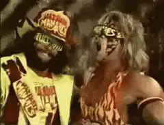 Macho Man and Ultimate Warrior
