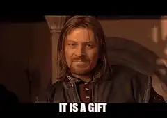 Boromir It Is A Gift