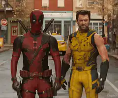 Deadpool and Wolverine standing side by side