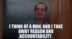 Jack Nicholson I Think Of A Man