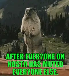 muted marmot screaming