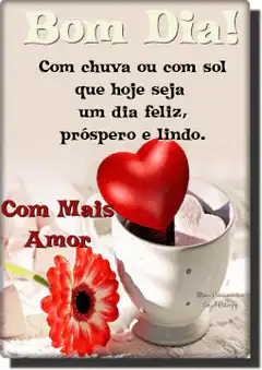 Bom Dia with Heart and Coffee