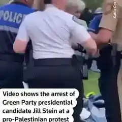 Jill Stein arrested at protest