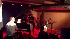 jazz band performing on stage