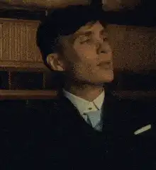 Thomas Shelby smug smile