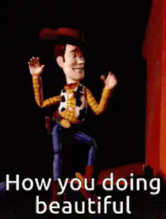 Woody How You Doing Beautiful