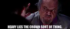 Jack Nicholson heavy lies the crown