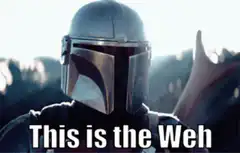 The Mandalorian This is the Weh