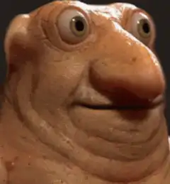 Shrek Smirking