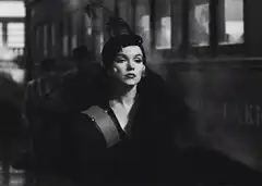 Marilyn Monroe looking up