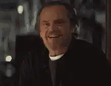 Jack Nicholson creepy smile