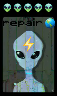 Glitchy Alien Repair