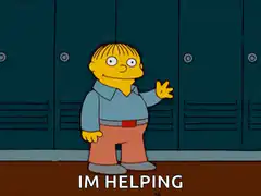Ralph Wiggum Im Helping