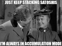 Just Keep Stacking Satoshis