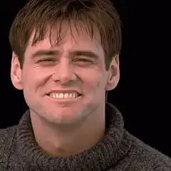 Jim Carrey laughing