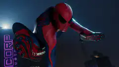 Spider-Man in high-tech sneakers