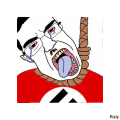 Hanging Hitler cube