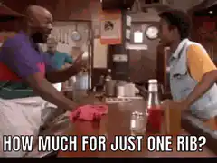 How Much For Just One Rib?