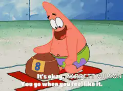 Patrick Star football meme