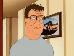 Bob Belcher sweating nervously