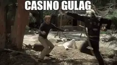 Casino Gulag Rock Throw
