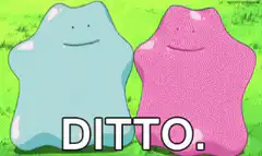 Ditto smiles