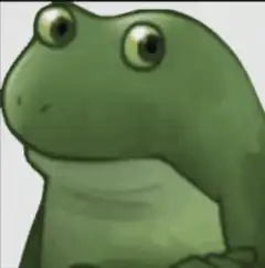 Frog zooming out to infinity