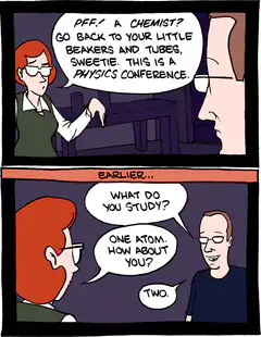 Chemist vs Physics Conference