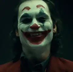 Joker laughing maniacally