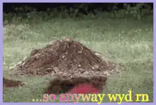 Pennywise rises from dirt mound