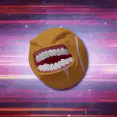 3D poop emoji screaming