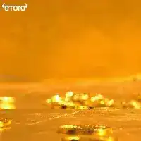 Stacking Sats with falling gold coins