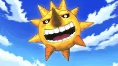 Evil Sun from Kirby