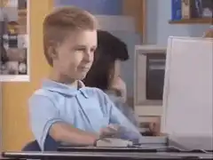 Brent Rambo typing on computer