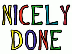 Nicely Done colorful text animation