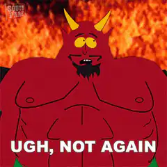 South Park Devil Ugh Not Again