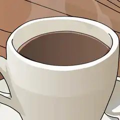 Pepe in coffee cup