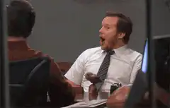 Chris Pratt shocked face