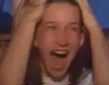 People screaming and yelling