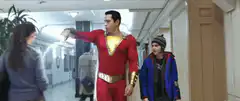 Shazam uses lightning in a mall